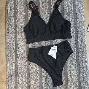 Black Women's Bikini Set